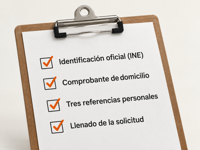 Documentación requerida para renta